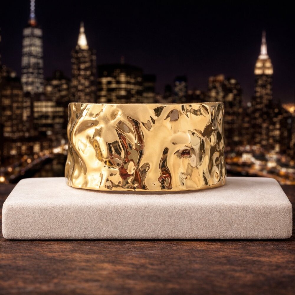 Hammed Gold Tone Bracelet | Fashion Bracelet | Elegant Chain Bracelet - Picture 3 of 4